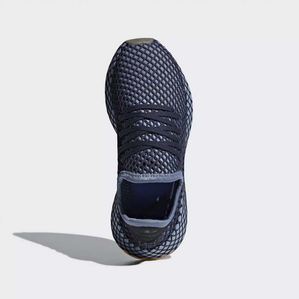 Adidas Deerupt Runner Tenis Azules Para Niño (MX-20785)